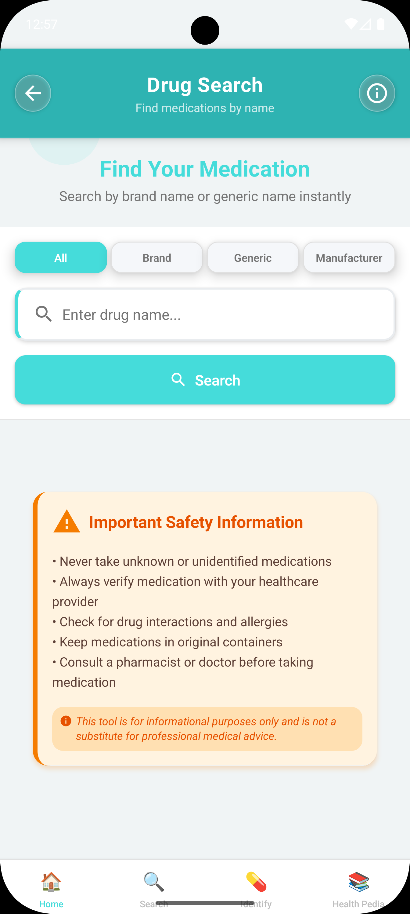 Drug search Pill Identifier and Drug Info